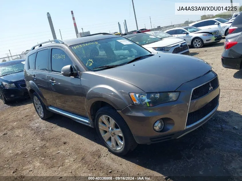 2013 Mitsubishi Outlander Se VIN: JA4AS3AWXDU014225 Lot: 40336008