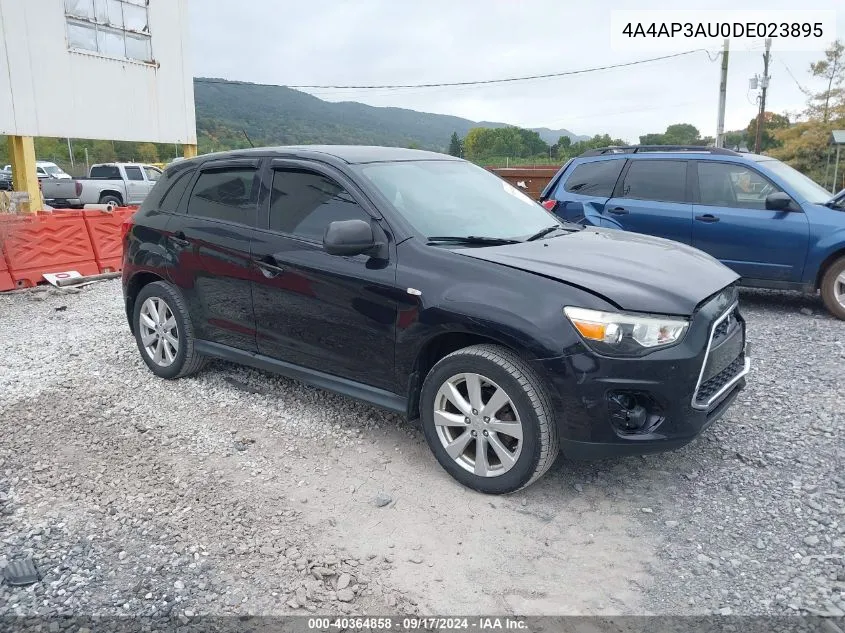 2013 Mitsubishi Outlander Sport Es VIN: 4A4AP3AU0DE023895 Lot: 40364858