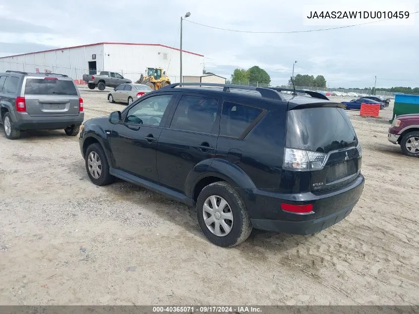 JA4AS2AW1DU010459 2013 Mitsubishi Outlander Es