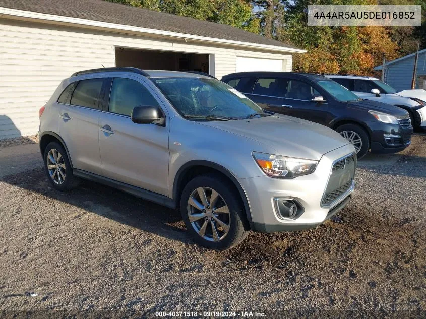 2013 Mitsubishi Outlander Sport Le VIN: 4A4AR5AU5DE016852 Lot: 40371518