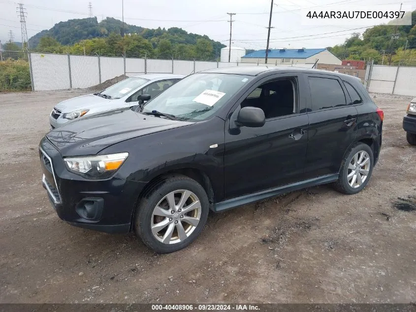 2013 Mitsubishi Outlander Sport Es VIN: 4A4AR3AU7DE004397 Lot: 40408906