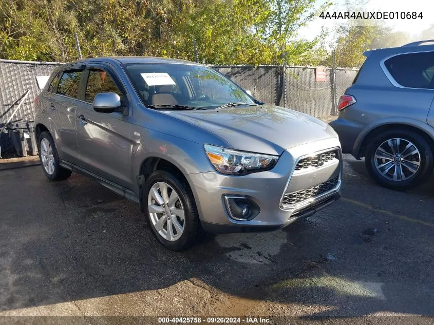 2013 Mitsubishi Outlander Sport Se VIN: 4A4AR4AUXDE010684 Lot: 40425758