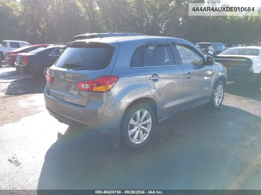 2013 Mitsubishi Outlander Sport Se VIN: 4A4AR4AUXDE010684 Lot: 40425758