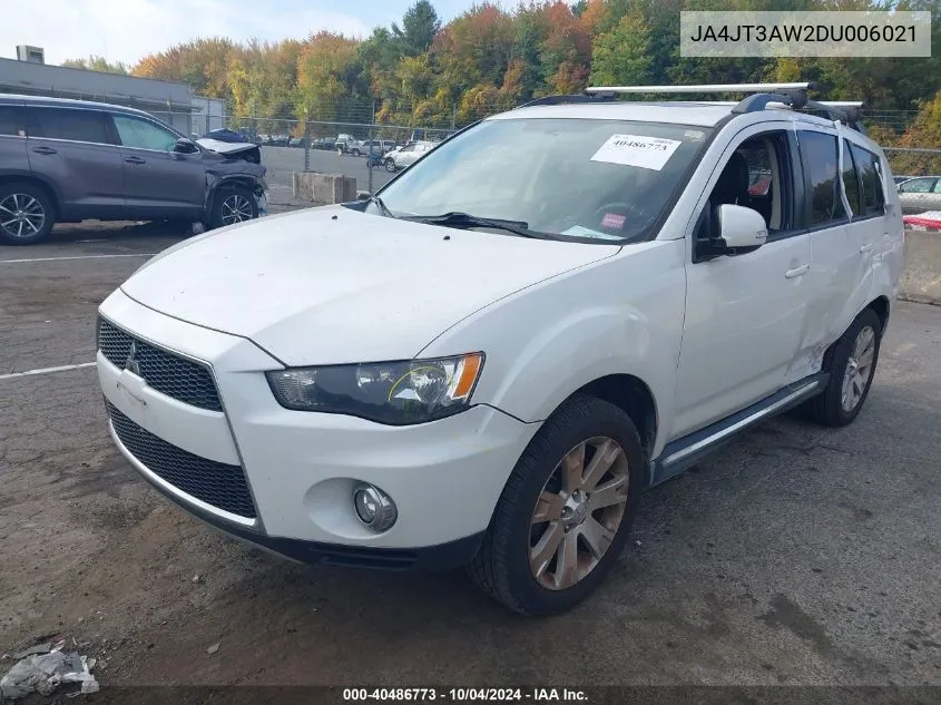 2013 Mitsubishi Outlander Se VIN: JA4JT3AW2DU006021 Lot: 40486773