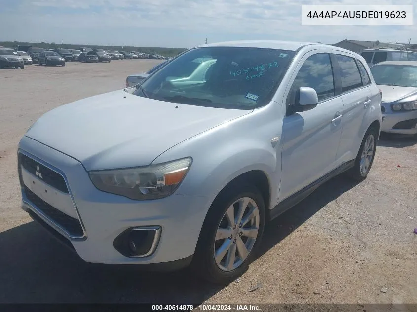 2013 Mitsubishi Outlander Sport Se VIN: 4A4AP4AU5DE019623 Lot: 40514878