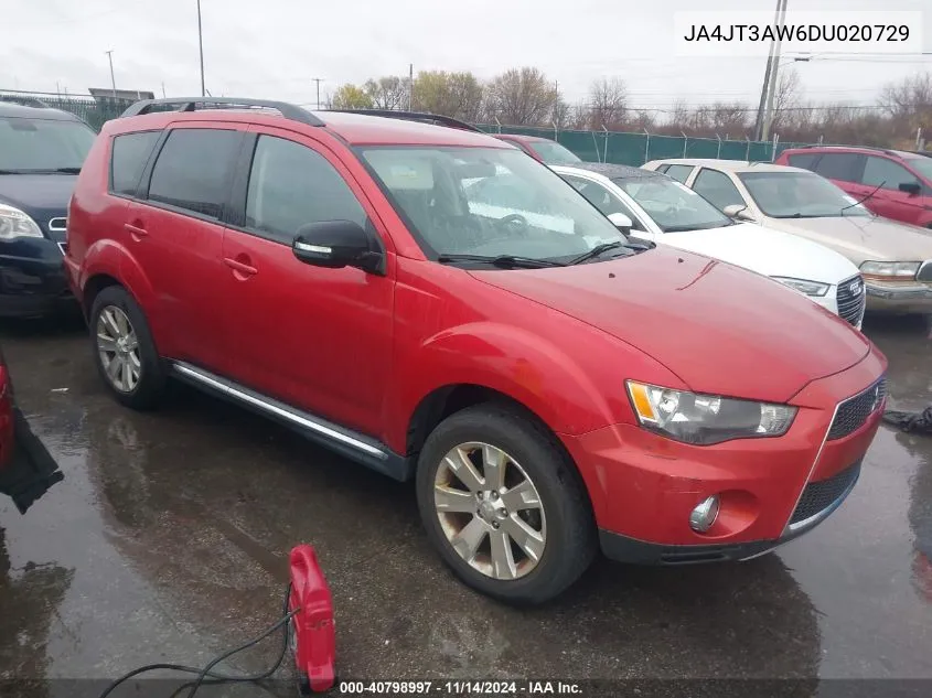 2013 Mitsubishi Outlander Se VIN: JA4JT3AW6DU020729 Lot: 40798997