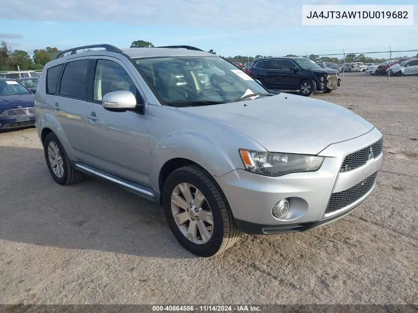 2013 Mitsubishi Outlander Se VIN: JA4JT3AW1DU019682 Lot: 40864556