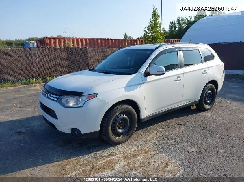 JA4JZ3AX2EZ601947 2014 Mitsubishi Outlander