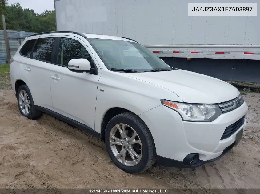 JA4JZ3AX1EZ603897 2014 Mitsubishi Outlander