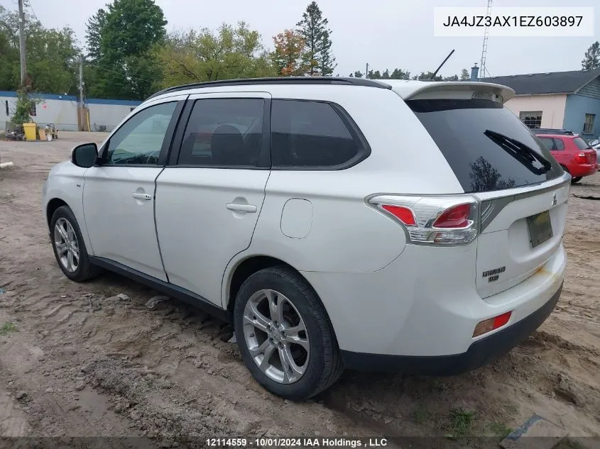 JA4JZ3AX1EZ603897 2014 Mitsubishi Outlander