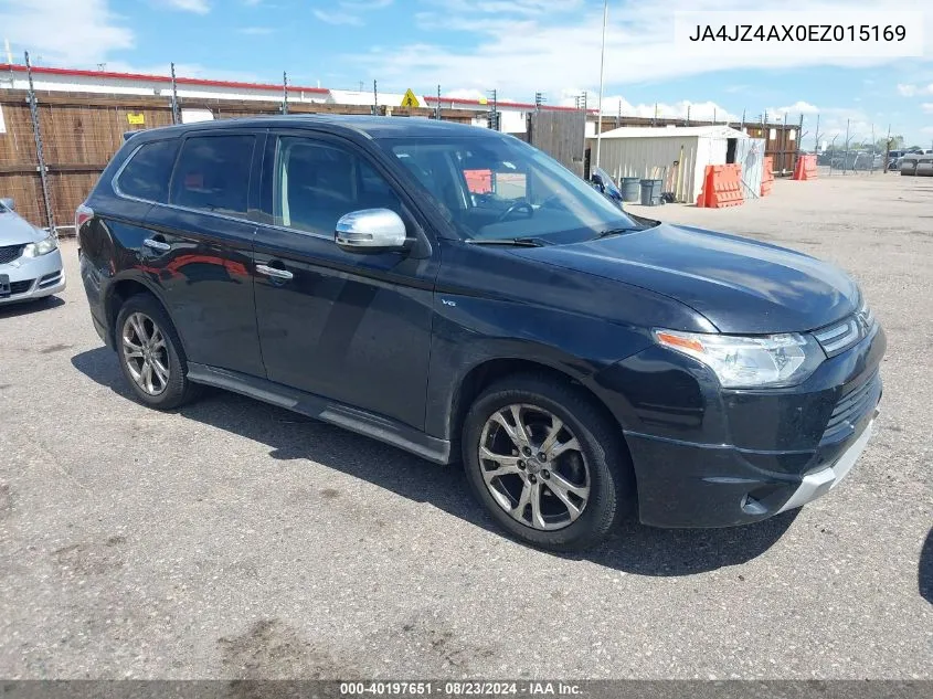 2014 Mitsubishi Outlander Gt VIN: JA4JZ4AX0EZ015169 Lot: 40197651