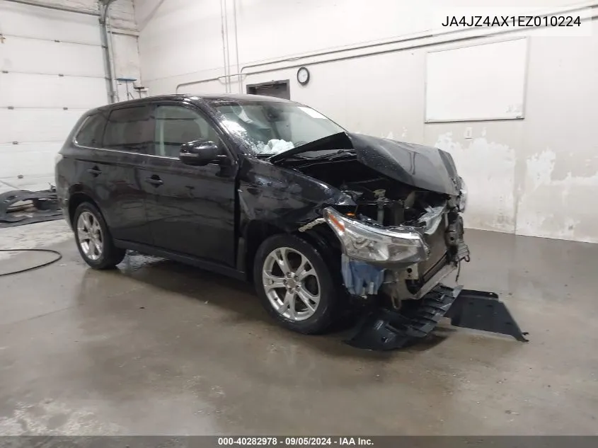 2014 Mitsubishi Outlander Gt VIN: JA4JZ4AX1EZ010224 Lot: 40282978