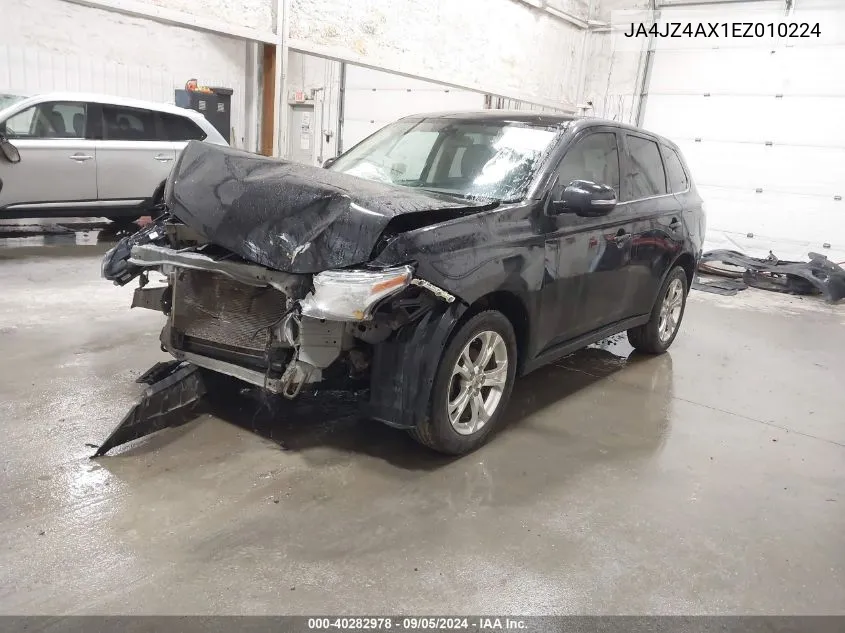 2014 Mitsubishi Outlander Gt VIN: JA4JZ4AX1EZ010224 Lot: 40282978