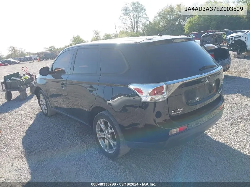 JA4AD3A37EZ003509 2014 Mitsubishi Outlander Se