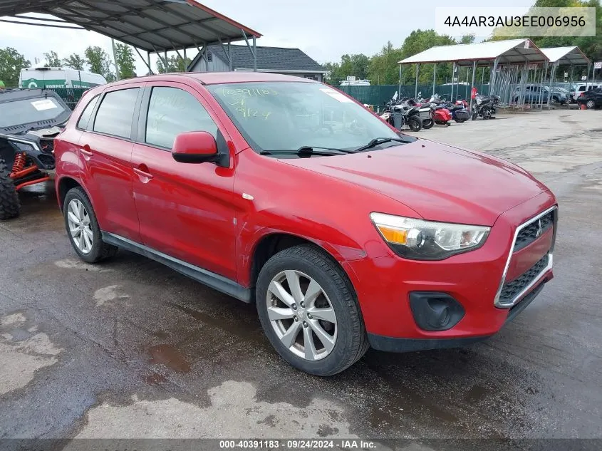 2014 Mitsubishi Outlander Sport Es VIN: 4A4AR3AU3EE006956 Lot: 40391183