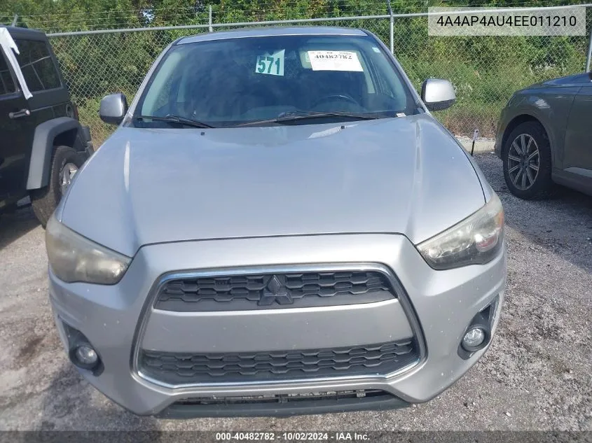 4A4AP4AU4EE011210 2014 Mitsubishi Outlander Sport Se