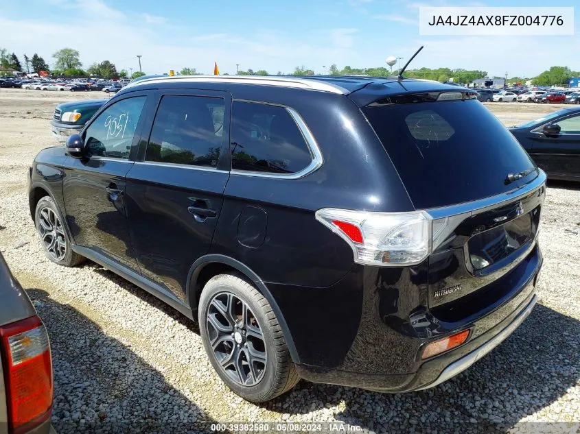 JA4JZ4AX8FZ004776 2015 Mitsubishi Outlander Gt