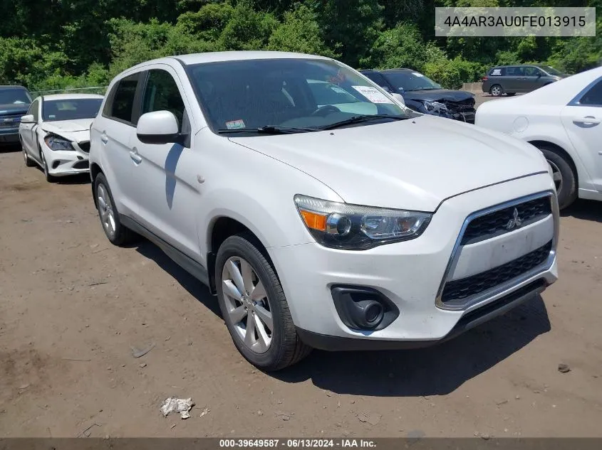 4A4AR3AU0FE013915 2015 Mitsubishi Outlander Sport Es