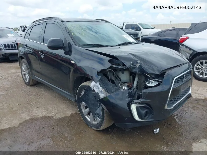 4A4AP4AU9FE052143 2015 Mitsubishi Outlander Sport Se