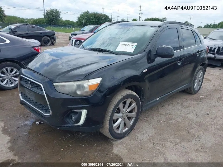 4A4AP4AU9FE052143 2015 Mitsubishi Outlander Sport Se