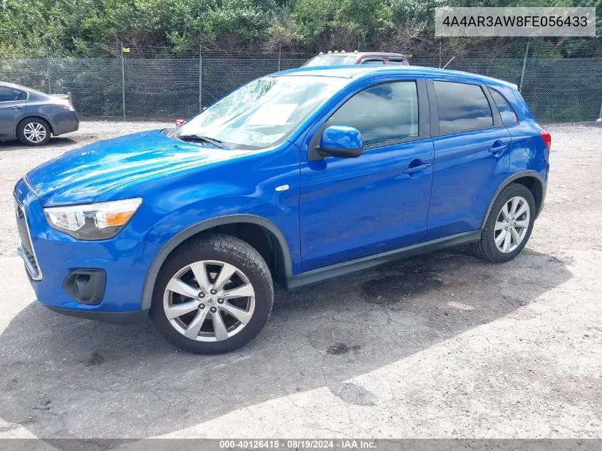 4A4AR3AW8FE056433 2015 Mitsubishi Outlander Sport Es