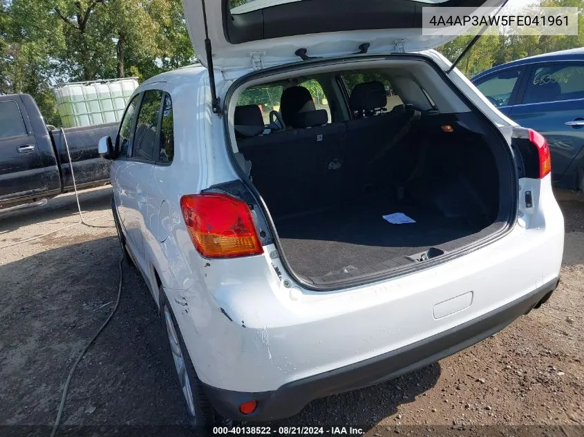 4A4AP3AW5FE041961 2015 Mitsubishi Outlander Sport Es