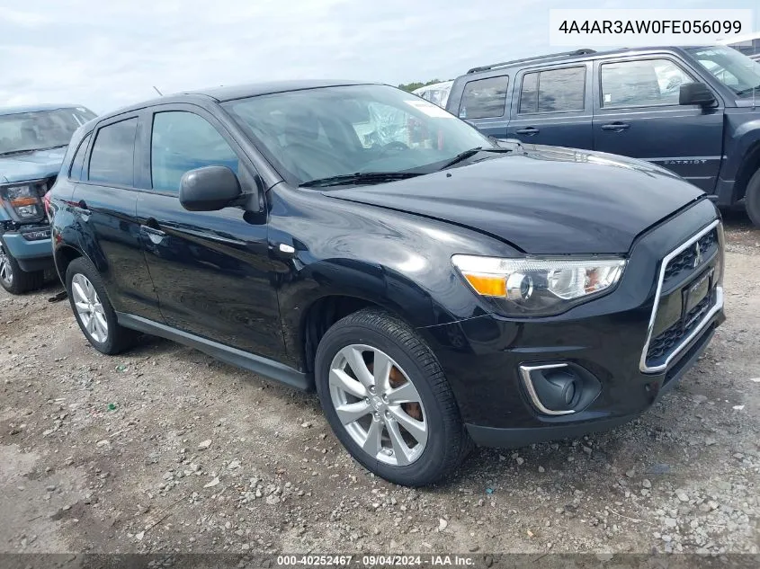 4A4AR3AW0FE056099 2015 Mitsubishi Outlander Sport Es