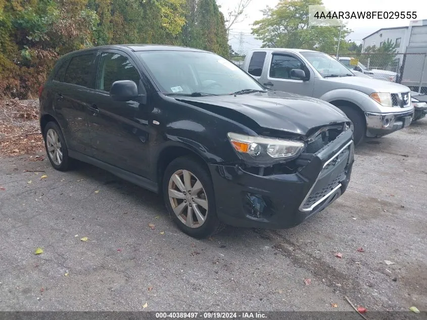 2015 Mitsubishi Outlander Sport Es VIN: 4A4AR3AW8FE029555 Lot: 40389497