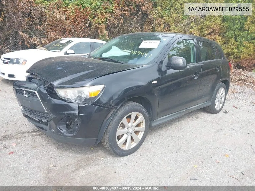 4A4AR3AW8FE029555 2015 Mitsubishi Outlander Sport Es