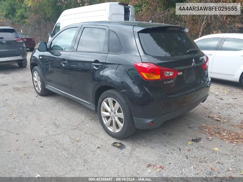 4A4AR3AW8FE029555 2015 Mitsubishi Outlander Sport Es