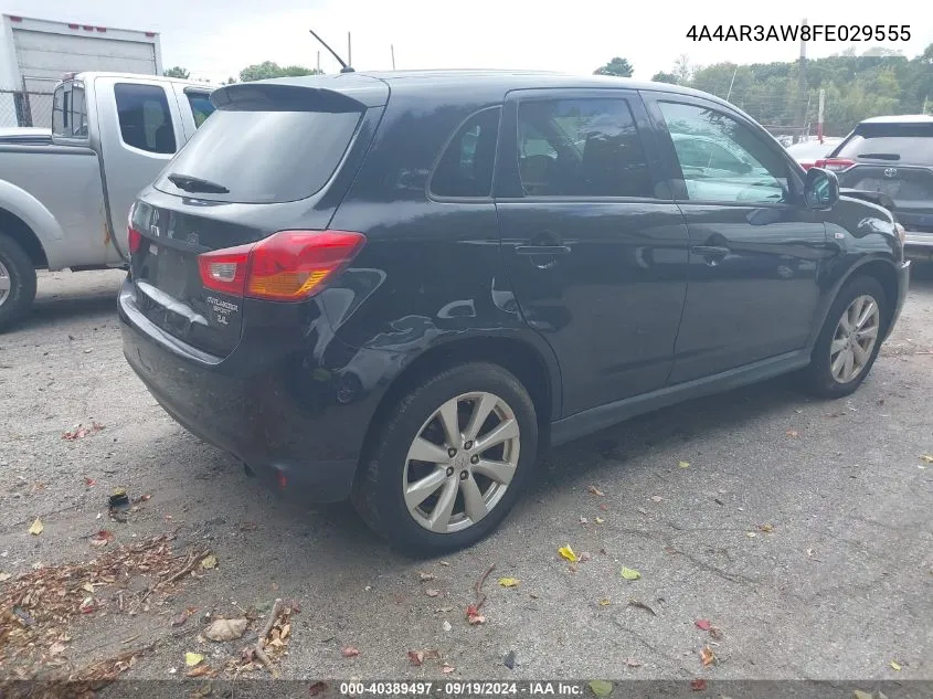 4A4AR3AW8FE029555 2015 Mitsubishi Outlander Sport Es