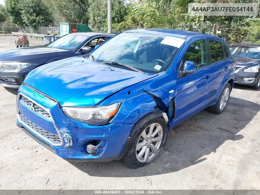 2015 Mitsubishi Outlander Sport Es VIN: 4A4AP3AU7FE054144 Lot: 40439403