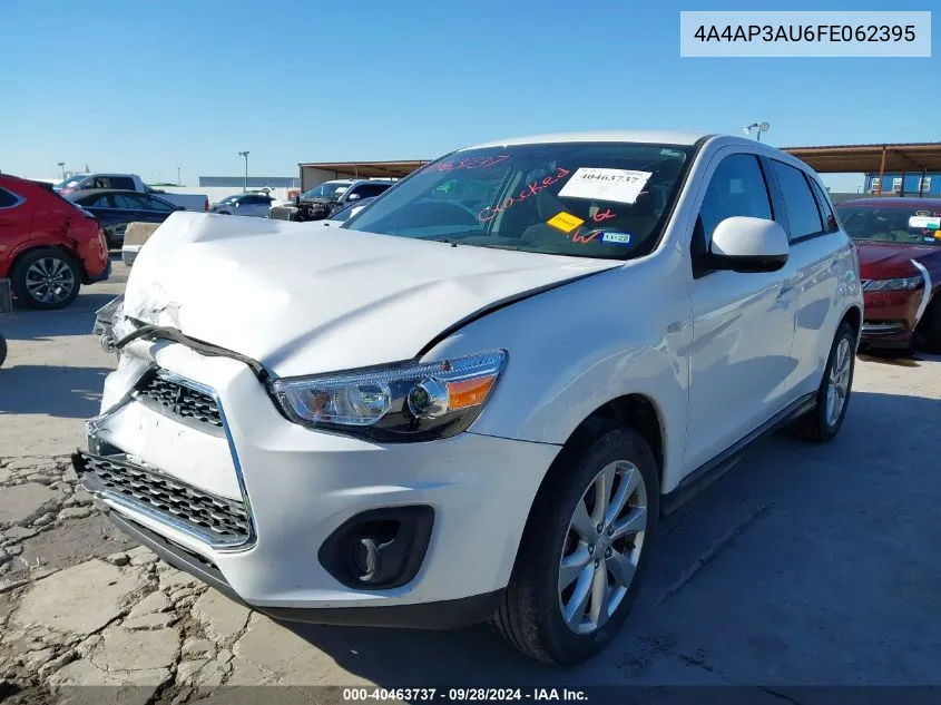 4A4AP3AU6FE062395 2015 Mitsubishi Outlander Sport Es