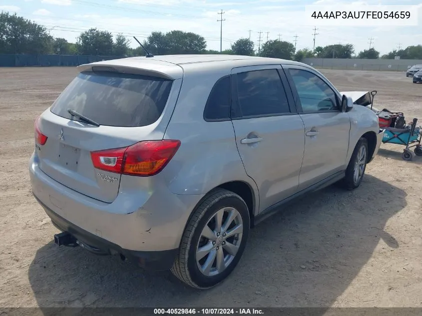 4A4AP3AU7FE054659 2015 Mitsubishi Outlander Sport Es