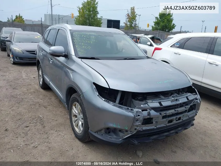 JA4JZ3AX5GZ603789 2016 Mitsubishi Outlander