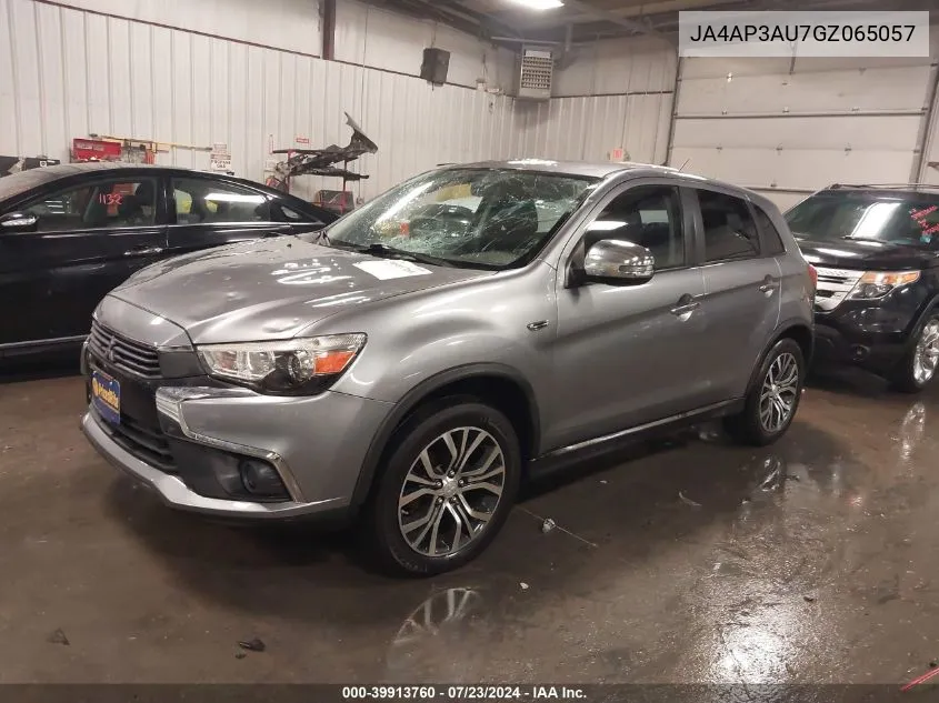 JA4AP3AU7GZ065057 2016 Mitsubishi Outlander Sport 2.0 Es