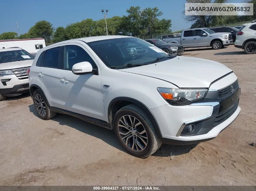 JA4AR3AW6GZ045832 2016 Mitsubishi Outlander Sport 2.4 Se