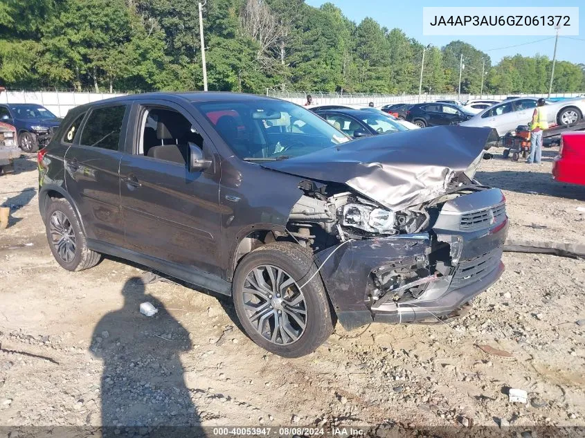 2016 Mitsubishi Outlander Sport 2.0 Es VIN: JA4AP3AU6GZ061372 Lot: 40053947