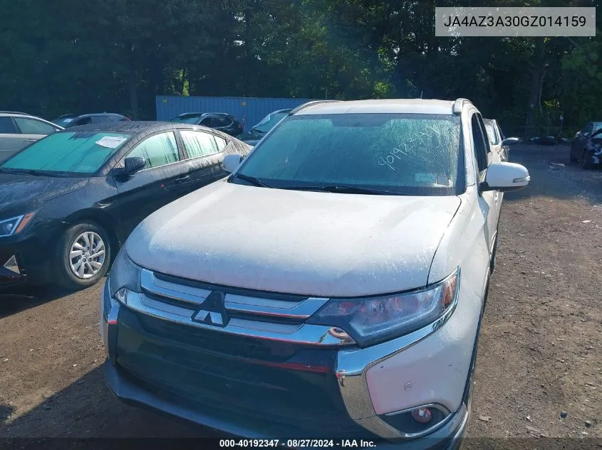 JA4AZ3A30GZ014159 2016 Mitsubishi Outlander Sel