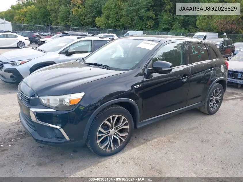 2016 Mitsubishi Outlander Sport 2.0 Es VIN: JA4AR3AU8GZ023829 Lot: 40303104