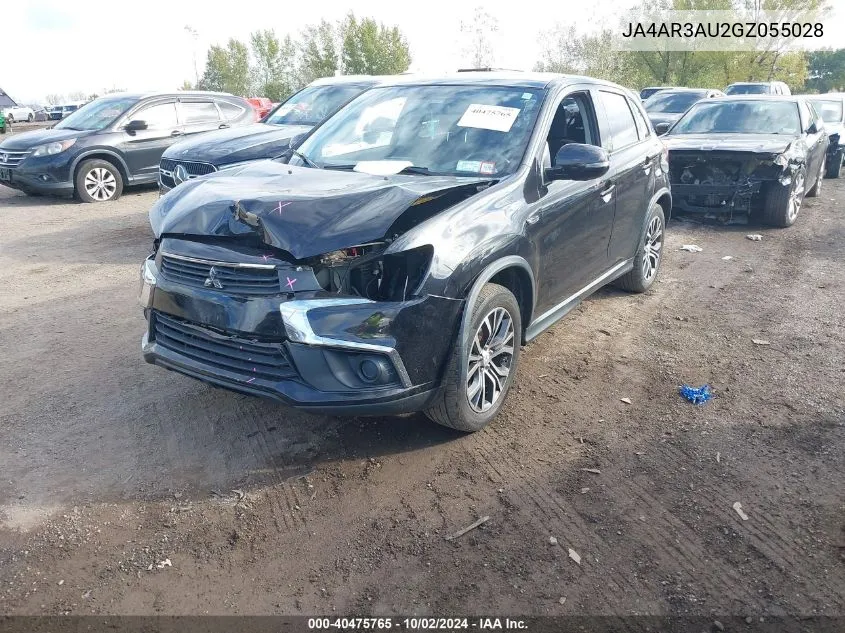 JA4AR3AU2GZ055028 2016 Mitsubishi Outlander Sport 2.0 Es