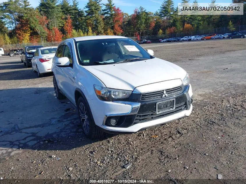 2016 Mitsubishi Outlander Sport 2.0 Es VIN: JA4AR3AU7GZ050942 Lot: 40510277