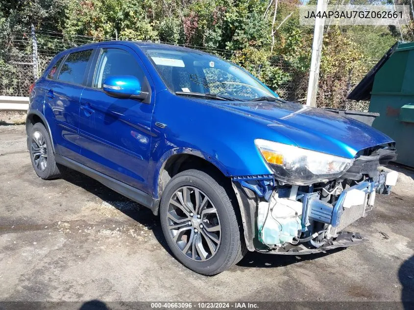 2016 Mitsubishi Outlander Sport 2.0 Es VIN: JA4AP3AU7GZ062661 Lot: 40663096