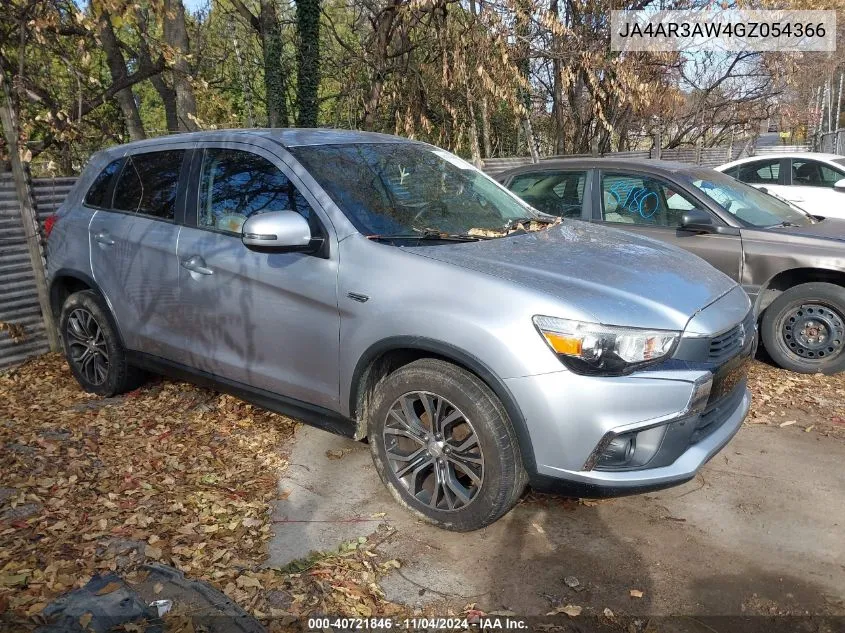 2016 Mitsubishi Outlander Sport Es/Se VIN: JA4AR3AW4GZ054366 Lot: 40721846