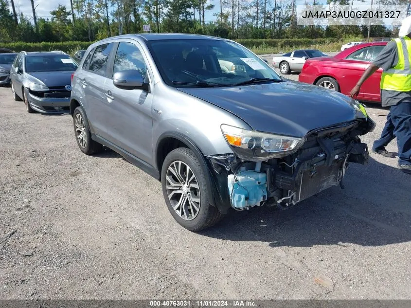 2016 Mitsubishi Outlander Sport 2.0 Es VIN: JA4AP3AU0GZ041327 Lot: 40763031