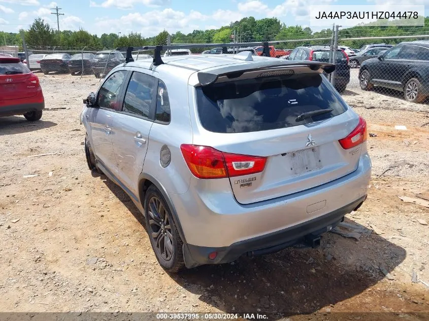 JA4AP3AU1HZ044478 2017 Mitsubishi Outlander Sport 2.0 Le