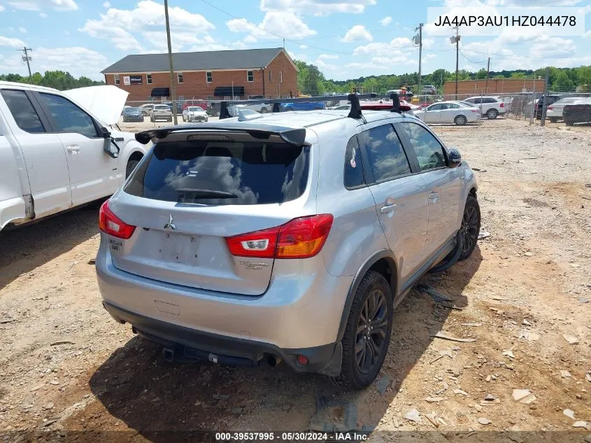 JA4AP3AU1HZ044478 2017 Mitsubishi Outlander Sport 2.0 Le