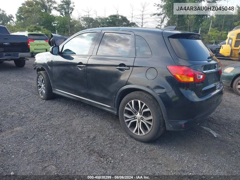 JA4AR3AU0HZ045048 2017 Mitsubishi Outlander Sport 2.0 Es