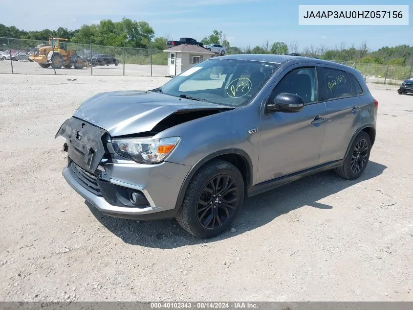 2017 Mitsubishi Outlander Sport Le 2.0 VIN: JA4AP3AU0HZ057156 Lot: 40102343