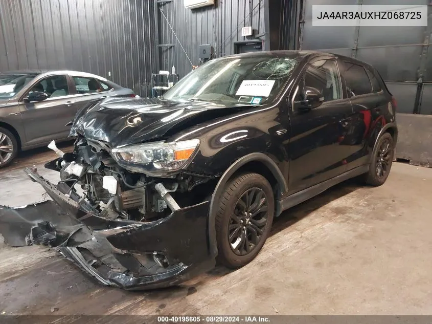 JA4AR3AUXHZ068725 2017 Mitsubishi Outlander Sport 2.0 Le